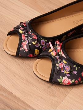 Balerini Dama Lady Flower Negri